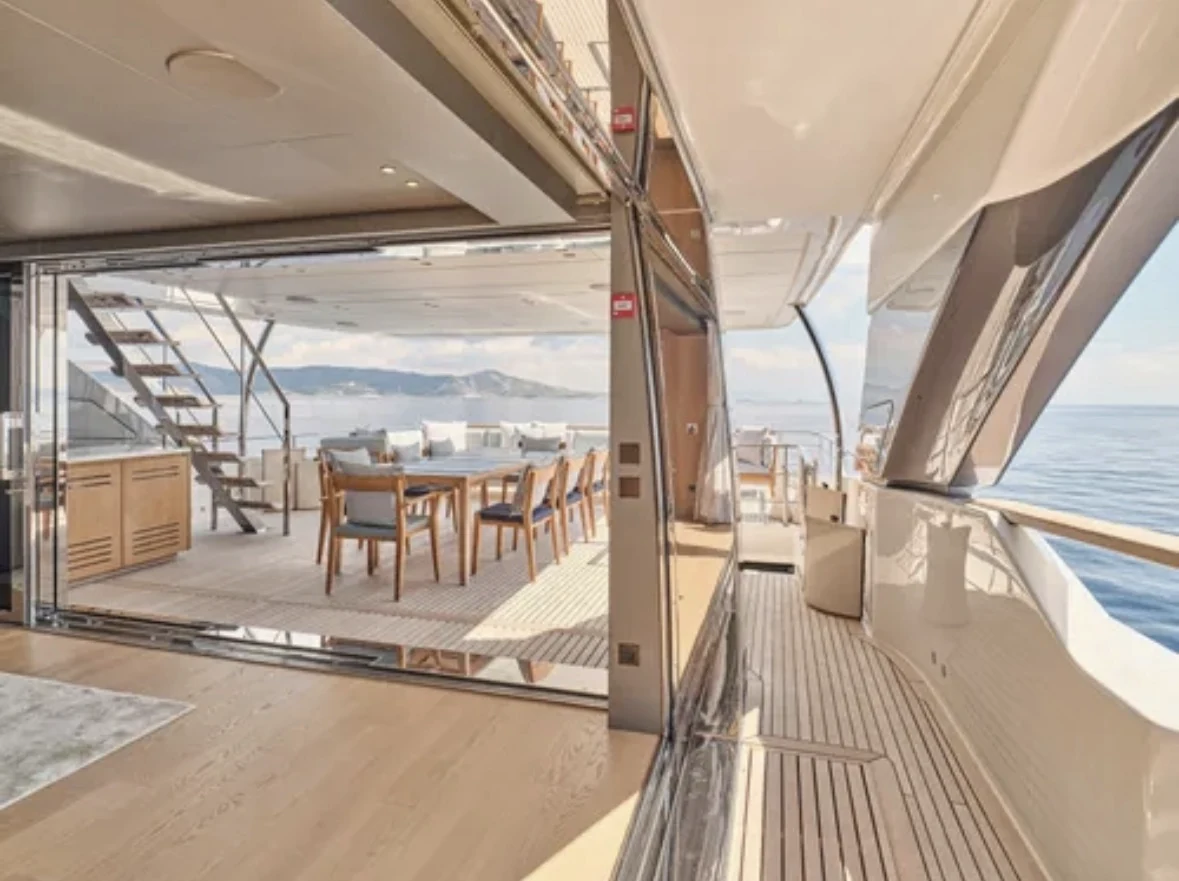 More than the crossing. — illustrative confidential yacht category